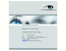 Tablet Screenshot of eyedoc.com.na